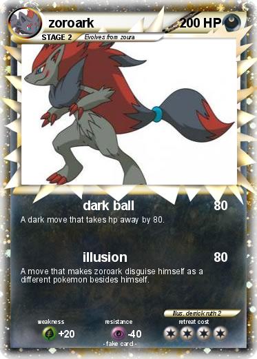 Pokemon zoroark
