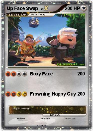 Pokemon Up Face Swap