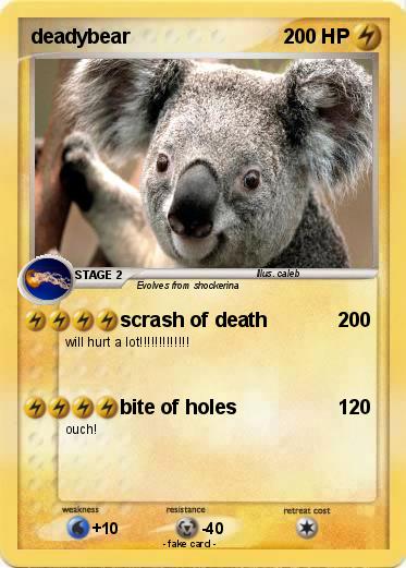 Pokemon deadybear