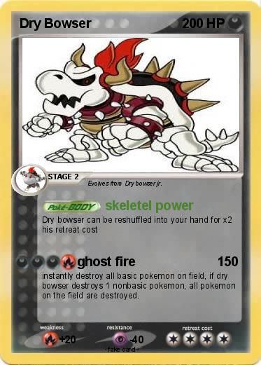 Pokemon Dry Bowser