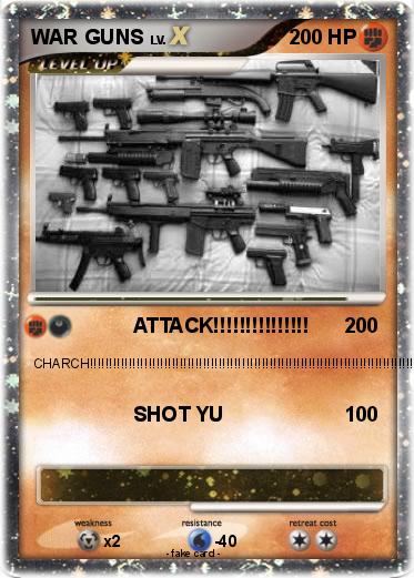 Pokemon WAR GUNS
