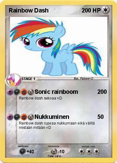 Pokemon Rainbow Dash