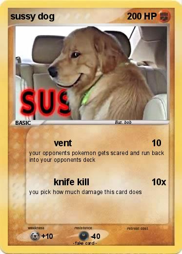 Pokemon sussy dog