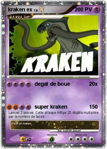Pokemon kraken ex