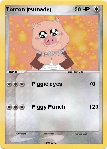 Pokemon Tonton (tsunade)