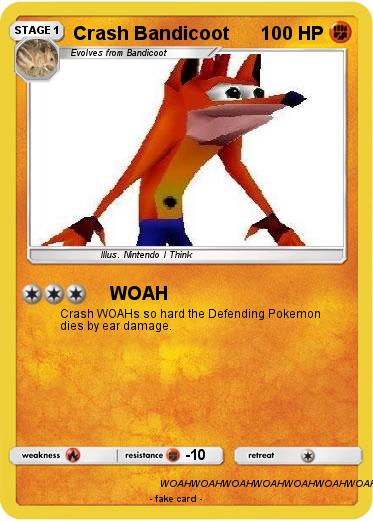 Pokemon Crash Bandicoot