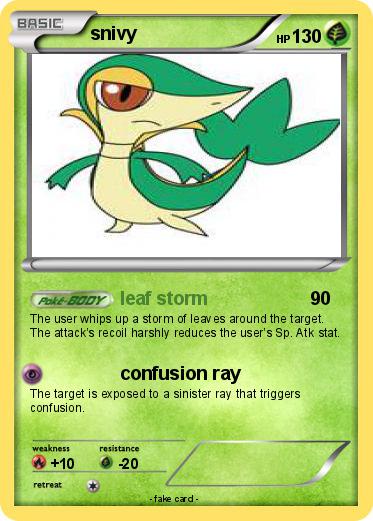 Pokemon snivy