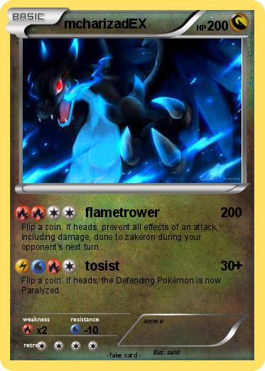 Pokemon mcharizadEX