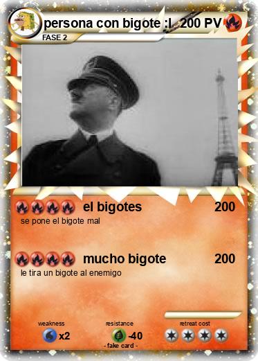 Pokemon persona con bigote :l