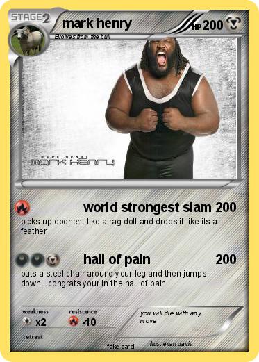 Pokemon mark henry