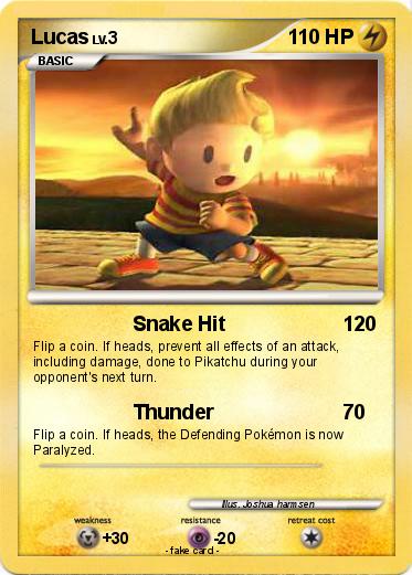 Pokemon Lucas
