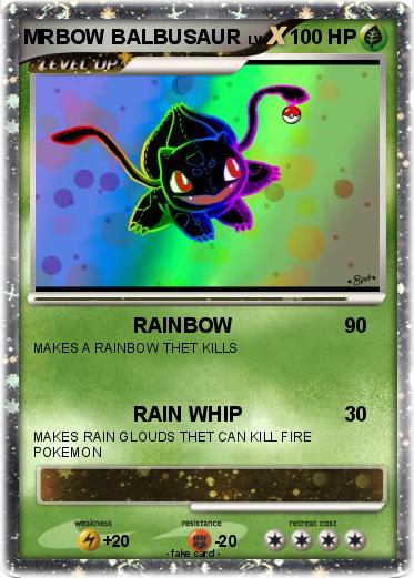 Pokemon MRBOW BALBUSAUR