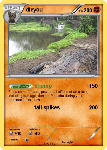 Pokemon dieyou