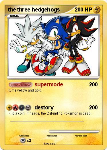 Pokemon the three hedgehogs