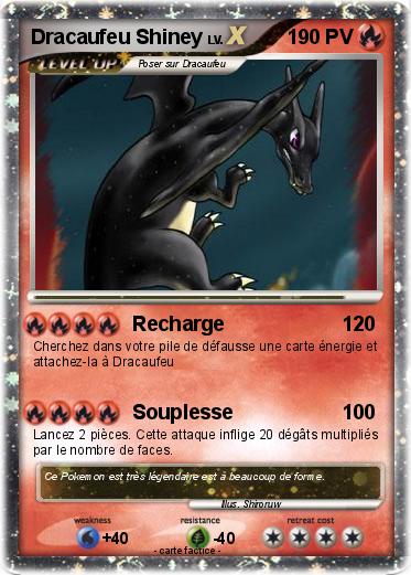 Pokemon Dracaufeu Shiney