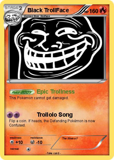 Pokemon Black TrollFace