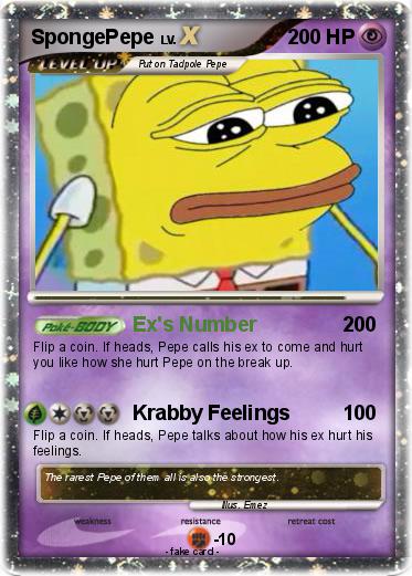 Pokemon SpongePepe