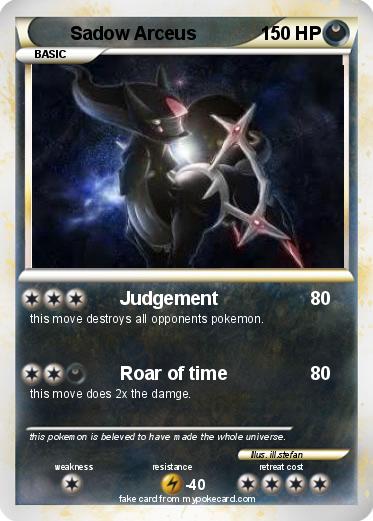 Pokemon Sadow Arceus