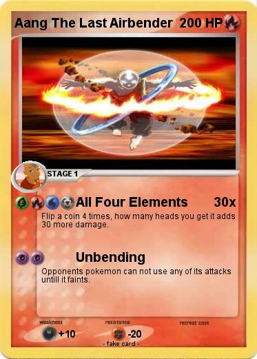 Pokemon Aang The Last Airbender