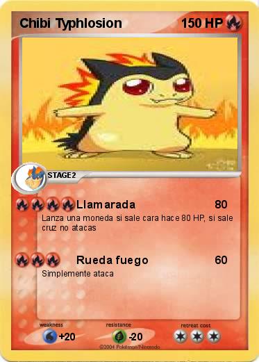 Pokemon Chibi Typhlosion