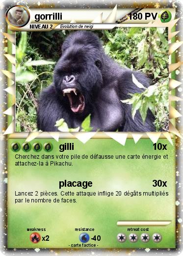 Pokemon gorrilli