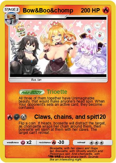 Pokemon Bow&Boo&chomp