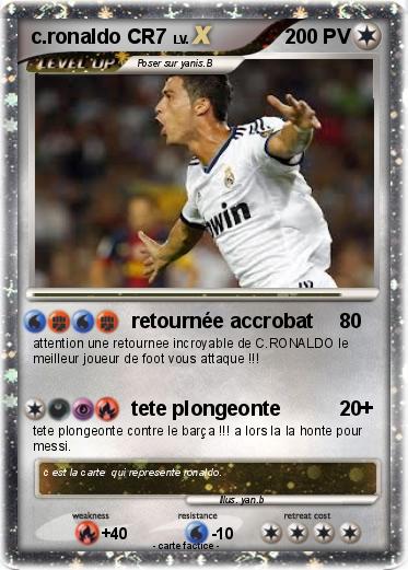 Pokemon c.ronaldo CR7