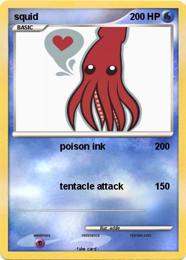 Pokemon squid