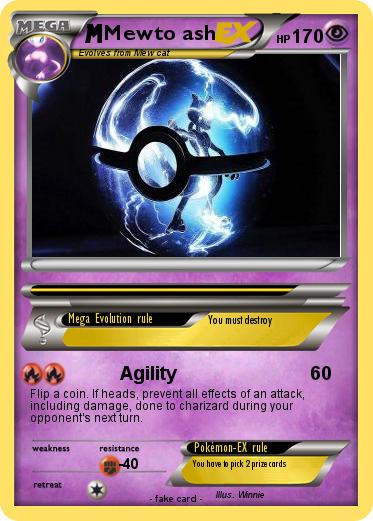 Pokemon Mewto ash