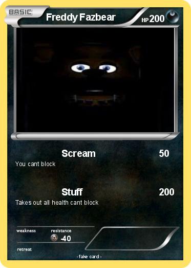 Pokemon Freddy Fazbear