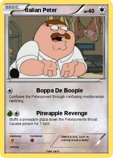 Pokemon Italian Peter