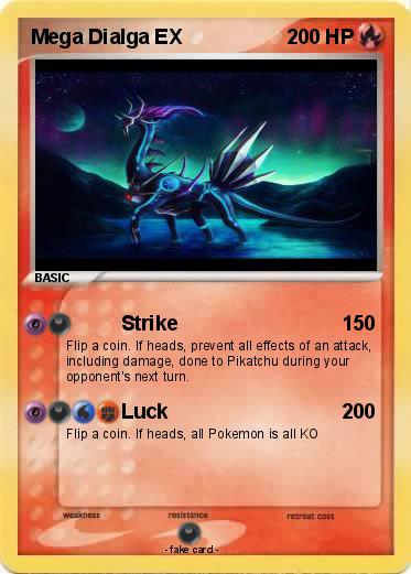 Pokemon Mega Dialga EX