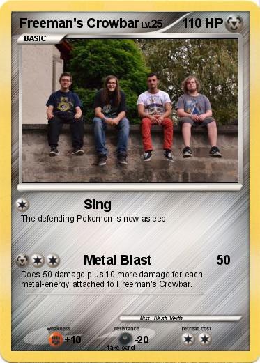 Pokemon Freeman's Crowbar