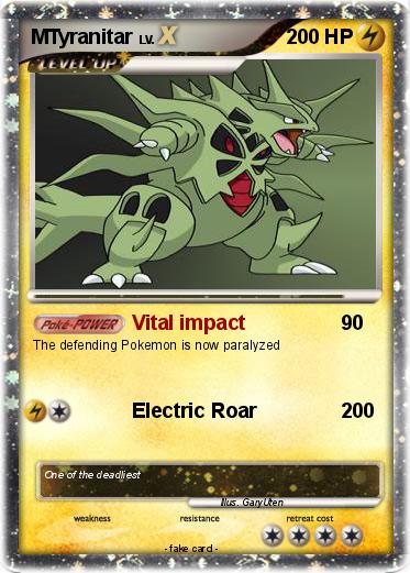 Pokemon MTyranitar