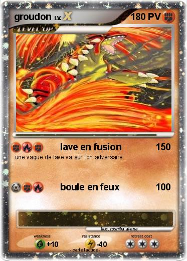 Pokemon groudon