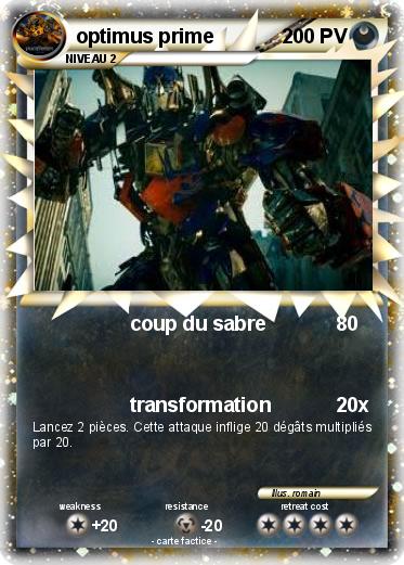 Pokemon optimus prime