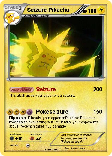 Pokemon Seizure Pikachu