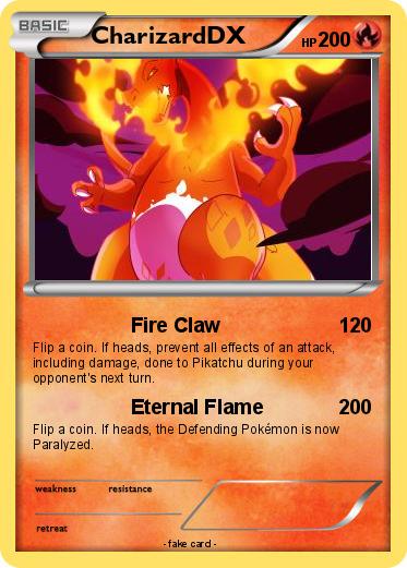 Pokemon CharizardDX