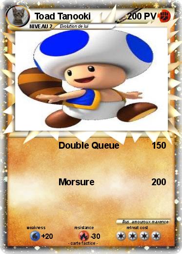 Pokemon Toad Tanooki