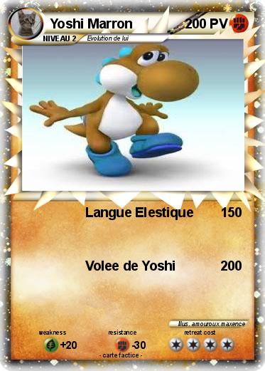 Pokemon Yoshi Marron