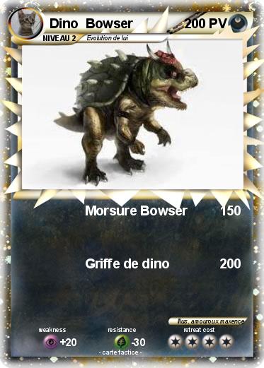 Pokemon Dino  Bowser