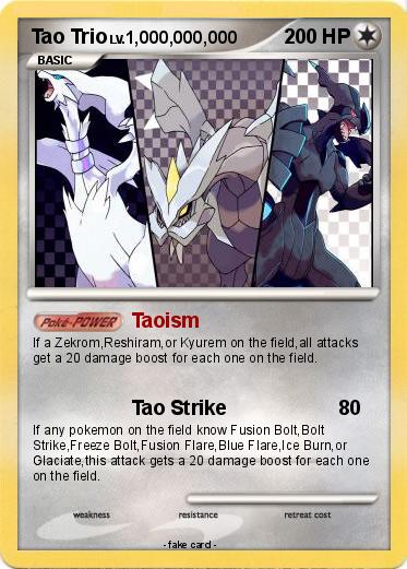 Pokemon Tao Trio