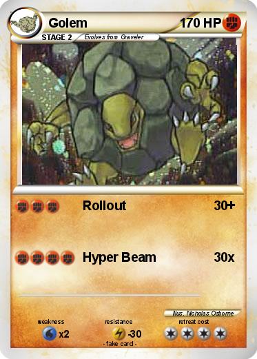Pokemon Golem
