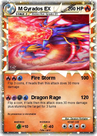 Pokemon M Gyrados EX