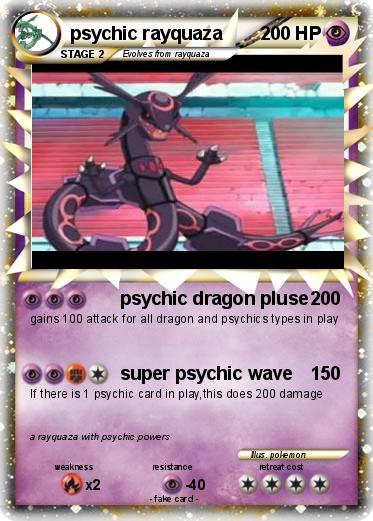 Pokemon psychic rayquaza