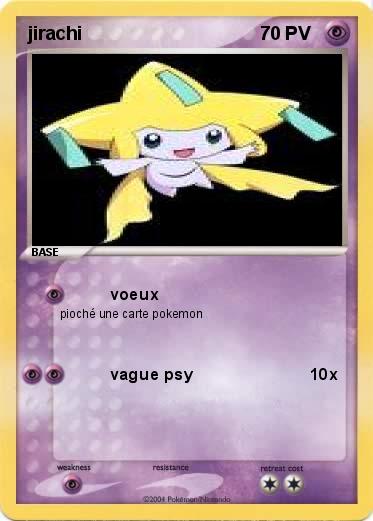 Pokemon jirachi