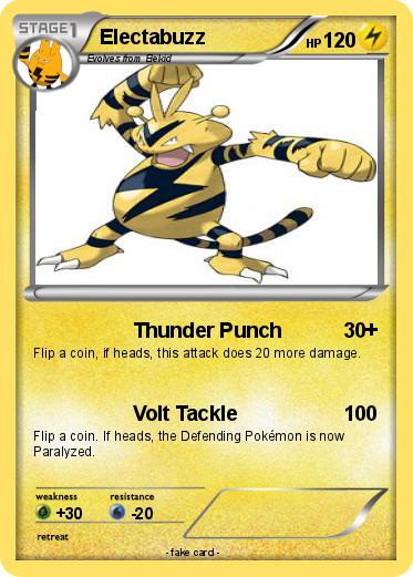Pokemon Electabuzz