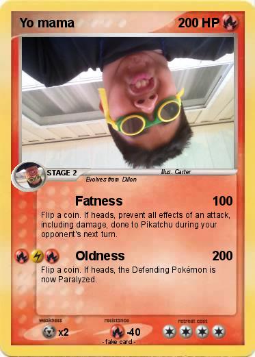 Pokemon Yo mama