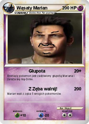 Pokemon Wąsaty Marian