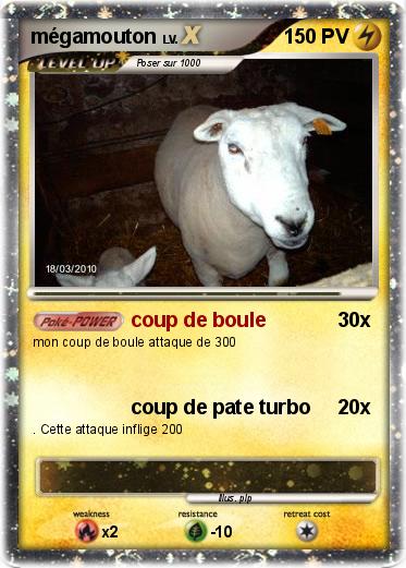 Pokemon mégamouton